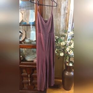 Lulu's Mauve JUMPSUIT ( L) NWOT
